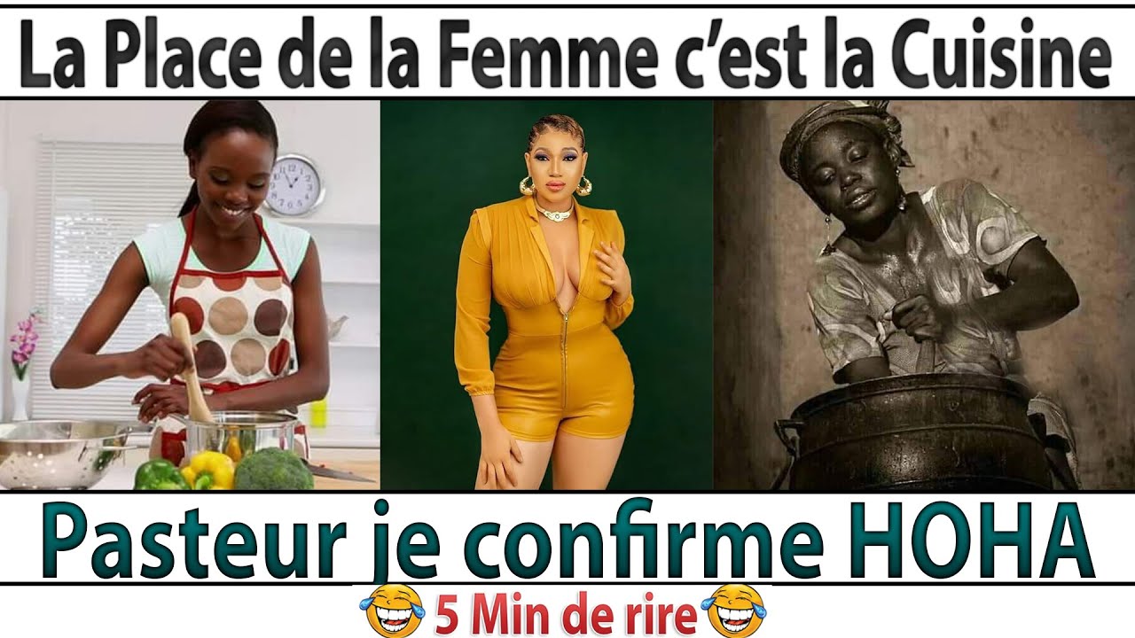 ⛔ Écoutez😳La Place de la Femme c'est la Cuisine🤣 (5 Minutes de Rire) 🤣🤣