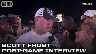 UCF's Scott Frost Interview after Beating #2 BYU | 2026 Monster Energy Big 12 Football