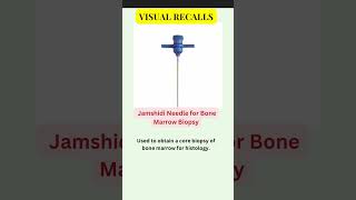 Jamshidi Needle for Bone Marrow Biopsy | High-Yield NEET PG/INI-CET Topic #biopsy #inicet2025