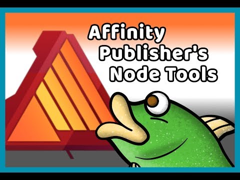 Affinity Publisher's Node Tool
