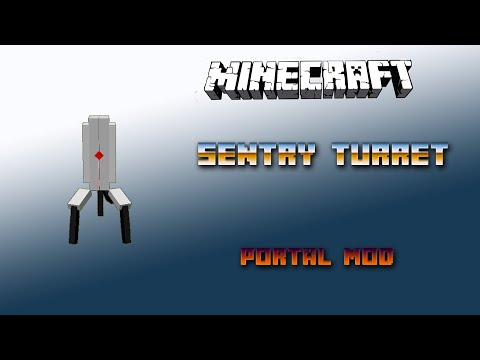Sentry Turret ? Minecraft Portal Mod Tutorial ? Deutsch / German