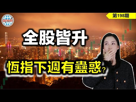 【恆指下週點睇】198期 I 全股皆升，恆指下週有蠱惑？ I 恆指 I 騰訊 I 美團 I 阿里巴巴 I 紫金礦業