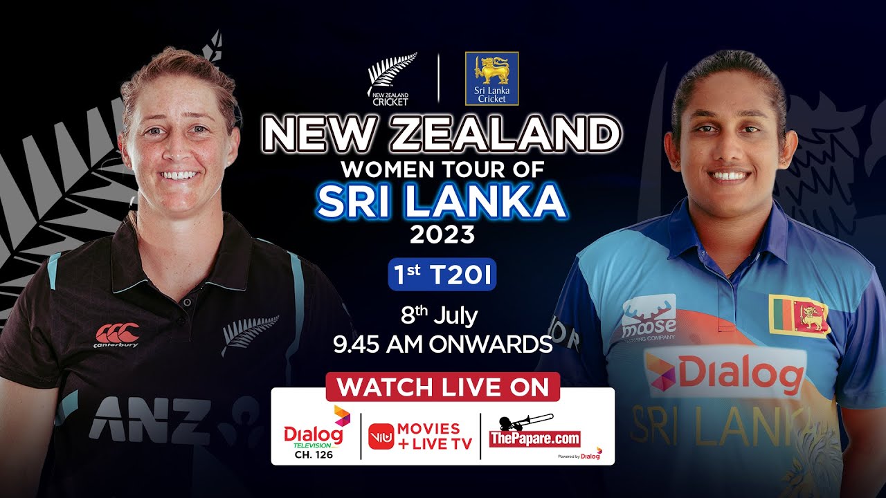 New Zealand Women Tour of Sri Lanka 2023 - 1st T20I