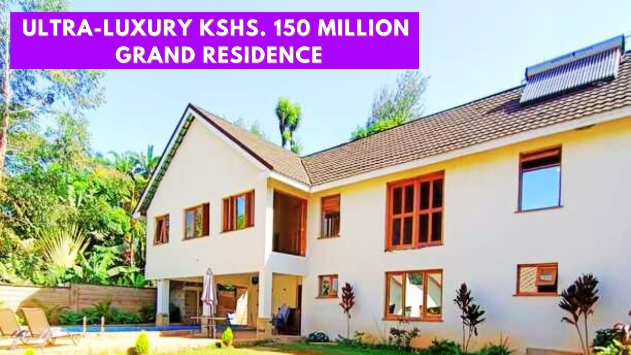 Custom Built Ultra-Luxury Residence/Grand Home Design/House Tour Kshs.150 Million House in Nairobi