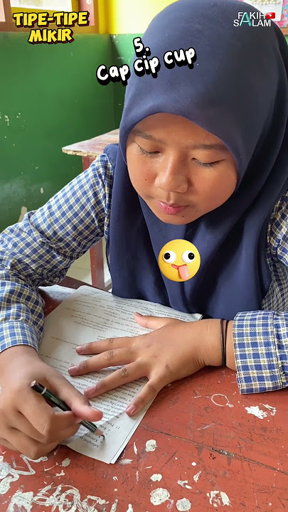 tipe tipe murid mikir #berpikir #shorts