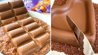 So Yummy Chocolate MELTED Cake Recipe | Oddly Satisfying Chocolate Cake Video Compilation