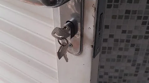 O que fazer quando a chave está emperrada?