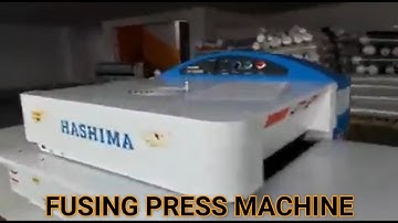 HP 450MS Compact Fusing Press Machine  HASHIMA Japan  High Precision Fusing Technology