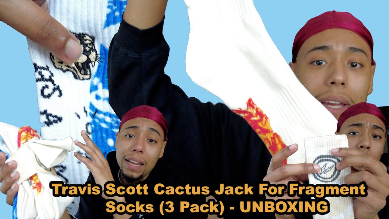 Travis Scott Socks | Cactus Jack Socks | Kicks Machine