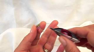Tatting - Making Picots on the Second Half of a Split Ring
