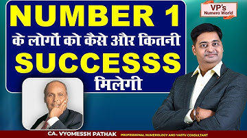 Best Combination 1-1 Number I Number 1 I Sun I Numerology I Vyomessh Pathak