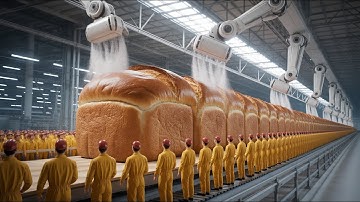 Inside the World’s Largest Bread Factory: Amazing Mass Production Process!