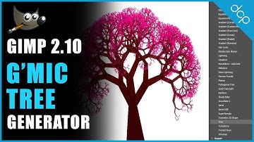 GMIC 2.9 Tree Generator - GIMP 2.10