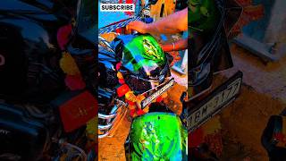 SPLENDOR PLUS BIKE #mahadev #sticker #bts #splendor #modification #customized #sticker #