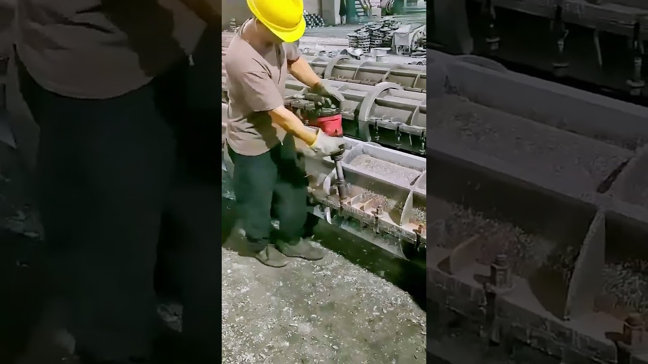 Remove the screws from the mold