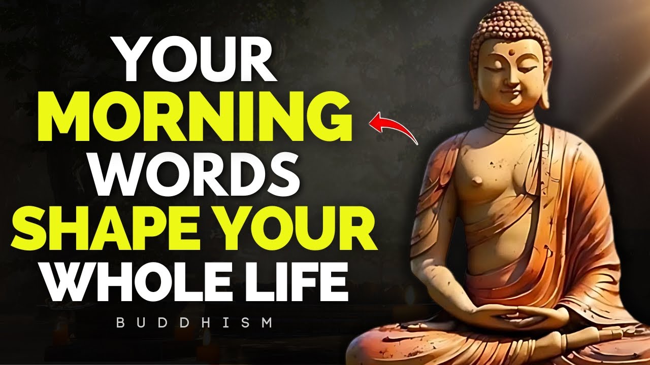 5 powerful Things You Must Tell Yourself Every Morning | Buddhist ...
