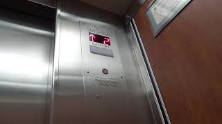 Crappy Modernized Montgomery Traction Elevator - Hill Arcade Building - Galesburg, IL