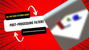PostProcessing basics | Blur Box Filter | post processing filters in unity