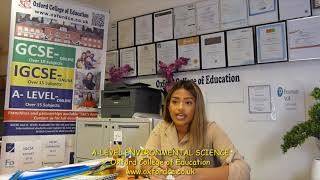 A-LEVEL ENVIRONMENTAL SCIENCE
