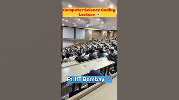 Coding Lecture vs Maths Lecture IIT Bombay 📍#iitbombay #iit #iitjee #jeeadvanced #jee #cse #shorts