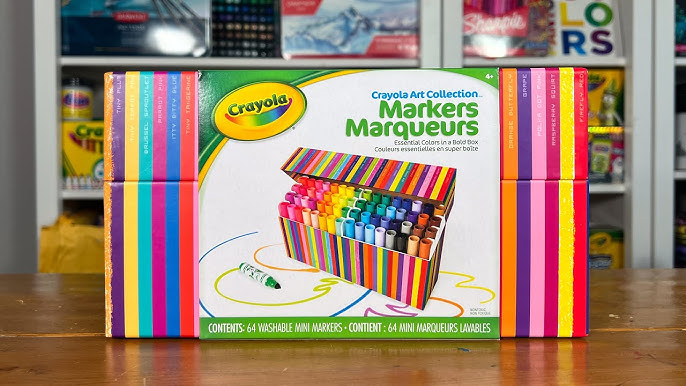 10 marqueurs couleurs tropicales de Crayola