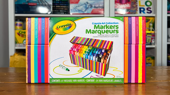 Crayola - Unbox your brilliant colored Crayola Oil Pastels apply