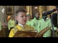 Orthodox Patriarch of Moscow serves Children's Divine Liturgy