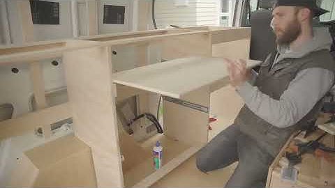 DIY Camper Van Conversion. Full Build Timelapse