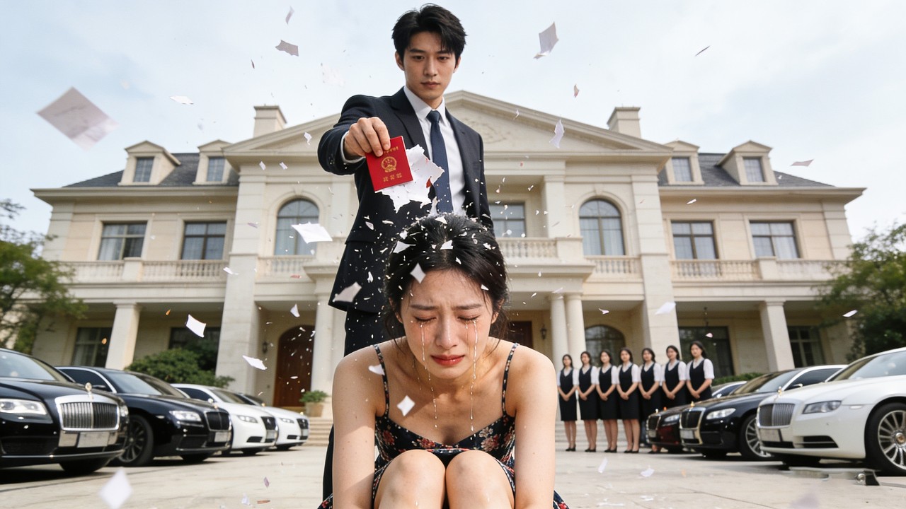 離婚当日、99台の高級車が俺を迎えに。俺を見下した元妻はついに動揺