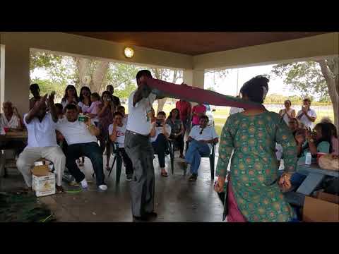 Rayen Kalpoe singing for Suriname n Jamaica Nachaniya Dance Off