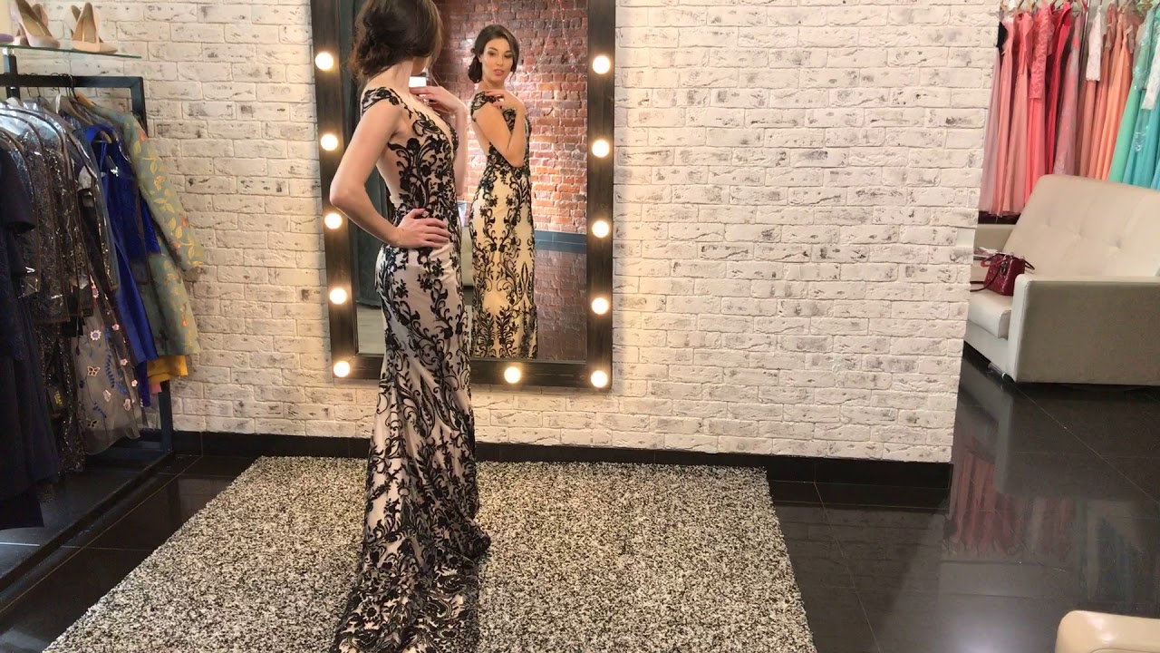 Длинное кружевное вечернее платье — купить в Санкт-Петербурге