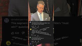 Should Wildes read your YouTube comments on TV? 👀 #FirstThingsFirst #Shorts