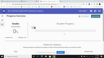 Edgenuity Student View