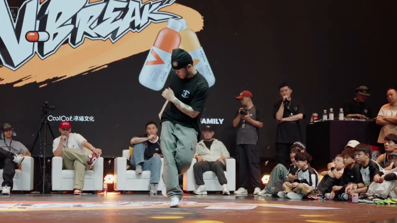 CRAZY C vs SHADOW HOT｜ADULT TOP-16 @ V-BREAK DANCE BATTLE vol.3