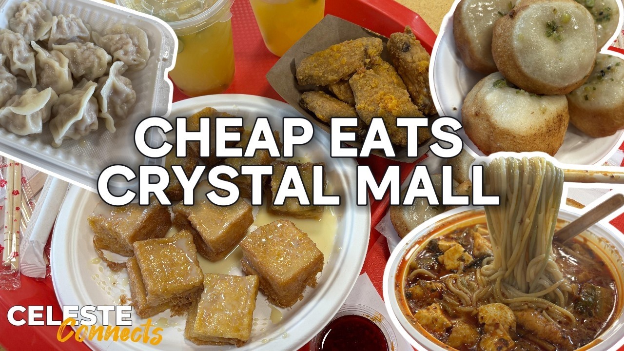 BEST Crystal Mall Food tour | Cheap & Delicious Eats in Burnaby!🍜🥟🧋
