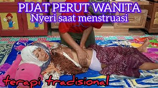 PIJAT PERUT WANITA NYERI SAAT MENSTRUASI