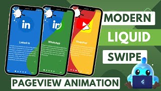 Liquid Swipe Animation In Flutter.