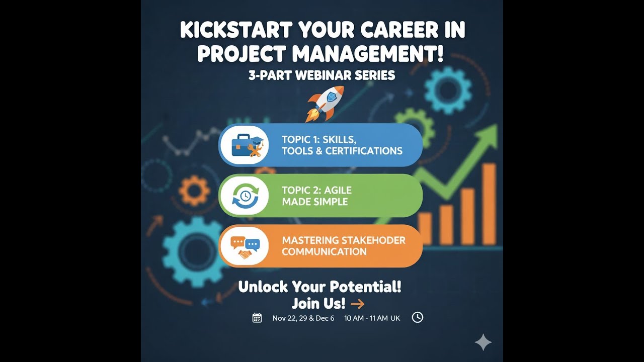 Kickstart Your Career in Project Management