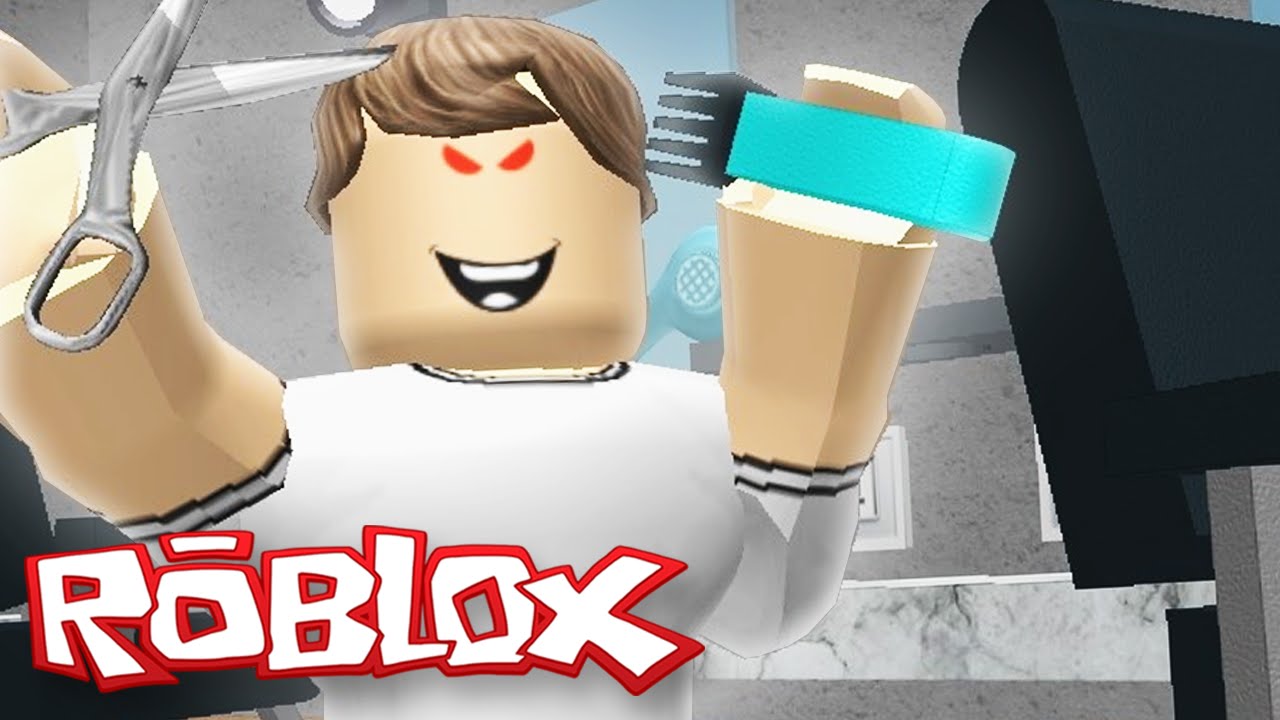 Roblox Adventures Escape The Evil Barber Shop Obby Escaping My Killer Haircut Youtube - roblox evil smile