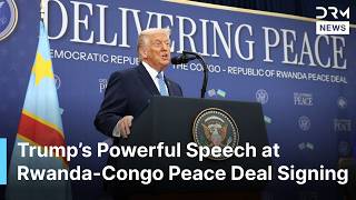 FULL SPEECH: Trump Celebrates Historic Rwanda-Congo Peace Deal: “They’re Going to Prosper” | AC1G