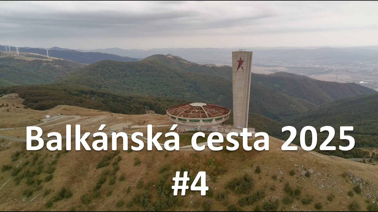 Balkanska cesta 2025 #4 - Bulharsko - Buzludzha monument