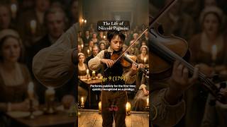Life of Niccolò Paganini in 1 min. 🎻#paganini #paganinicaprice24 #composers #history