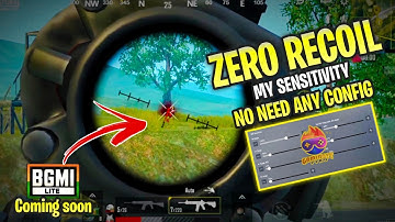 Best Sensitivity For Pubg mobile lite |Zero Recoil No need to config | Spray like Jonathan