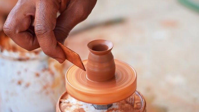 How To Make A Pottery Wheel At Home, DIY Mini Pottery Wheel Machine
