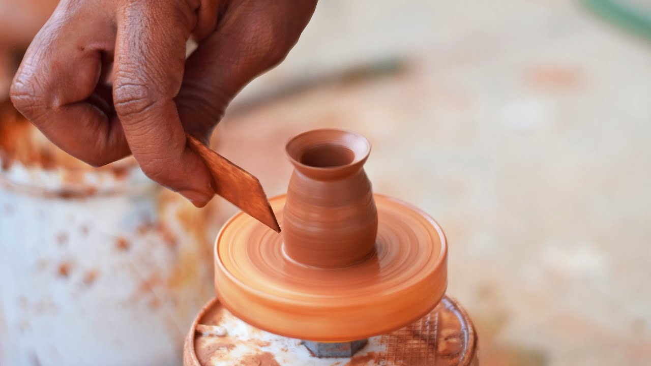 Make Miniature Pottery Wheel - Fun and Easy Tutorial 