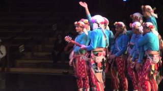 台灣原住民族文化園區原住民表演--少男少女訂情歌舞--5