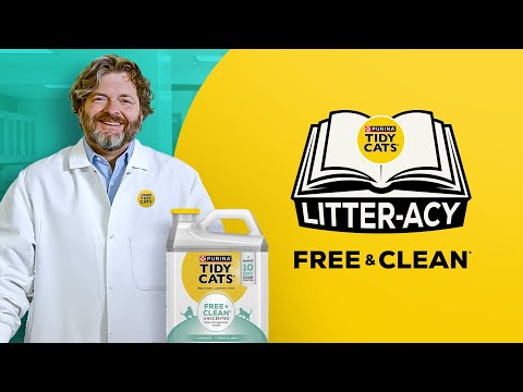 Try Tidy Cats Free and Clean Unscented Cat Litter Effortlessly Controls Odor