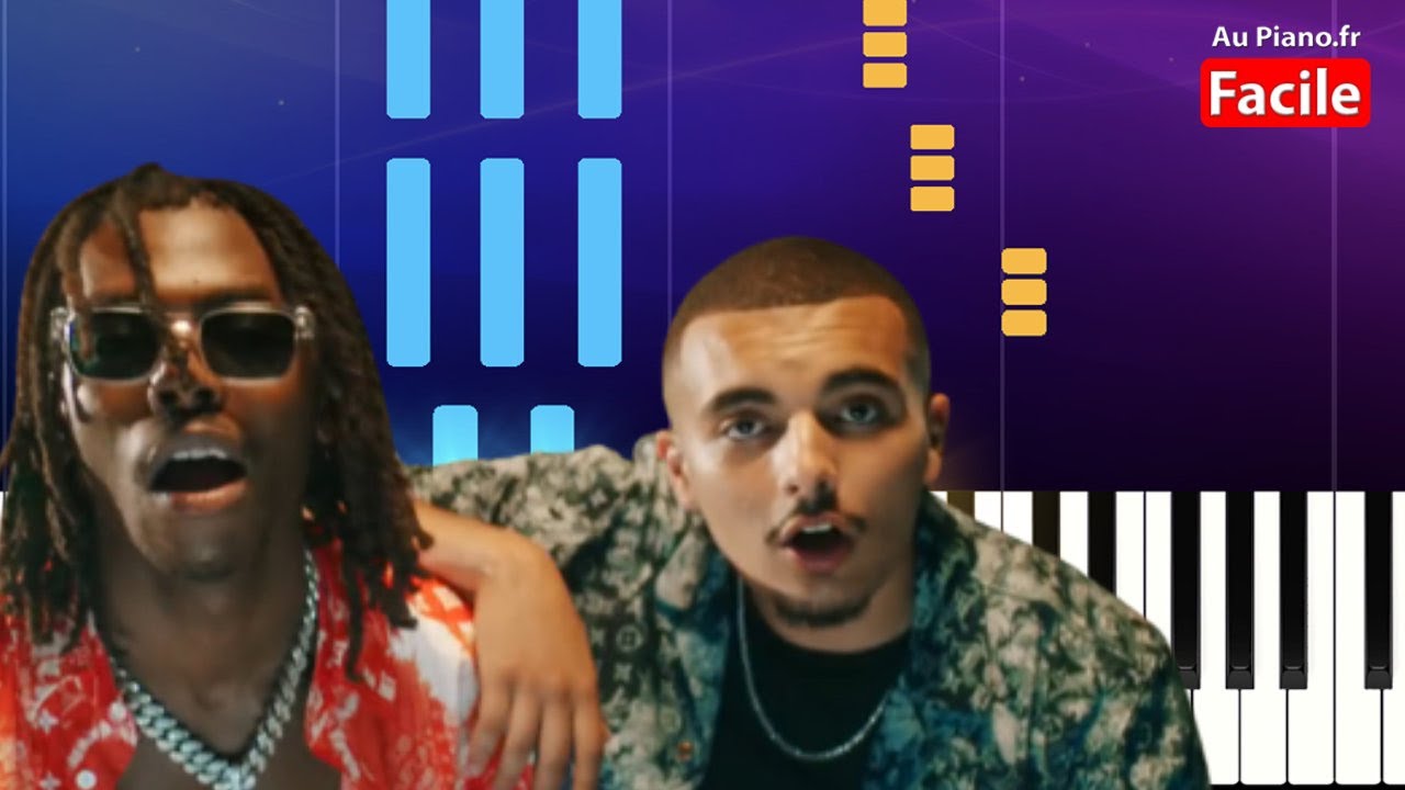 AQUA Ft.Koba LaD - Piano Cover Tutorial Rap