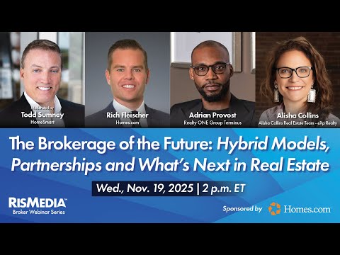 Video thumbnail — The Brokerage of the Future: Hybrid Models, Partnerships and What's Next in Real Estate