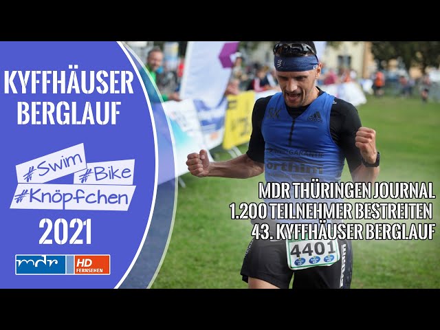 1200 Teilnehmer bestreiten 43. Kyffhäuser Berglauf - MDR Thüringenjournal - Stephan Knopf - Marathon